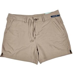 Magellan Outdoors Womens Khaki Cargo Shorts Flex Technology Size XL